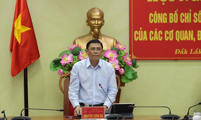 Đắk Lắk công bố chỉ số CCHC năm 2019: Sở Tư pháp và UBND thành phố Buôn Ma Thuột dẫn đầu 